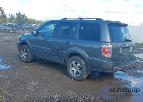 2008 Honda Pilot Ex-L from USA, damaged, VIN 5FNYF18678B024227